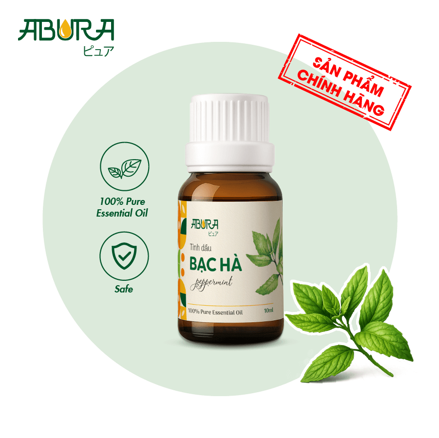 Tinh dầu Bạc Hà nguyên chất massage ABURA Tinh dầu Bạc Hà nguyên chất massage ABURA