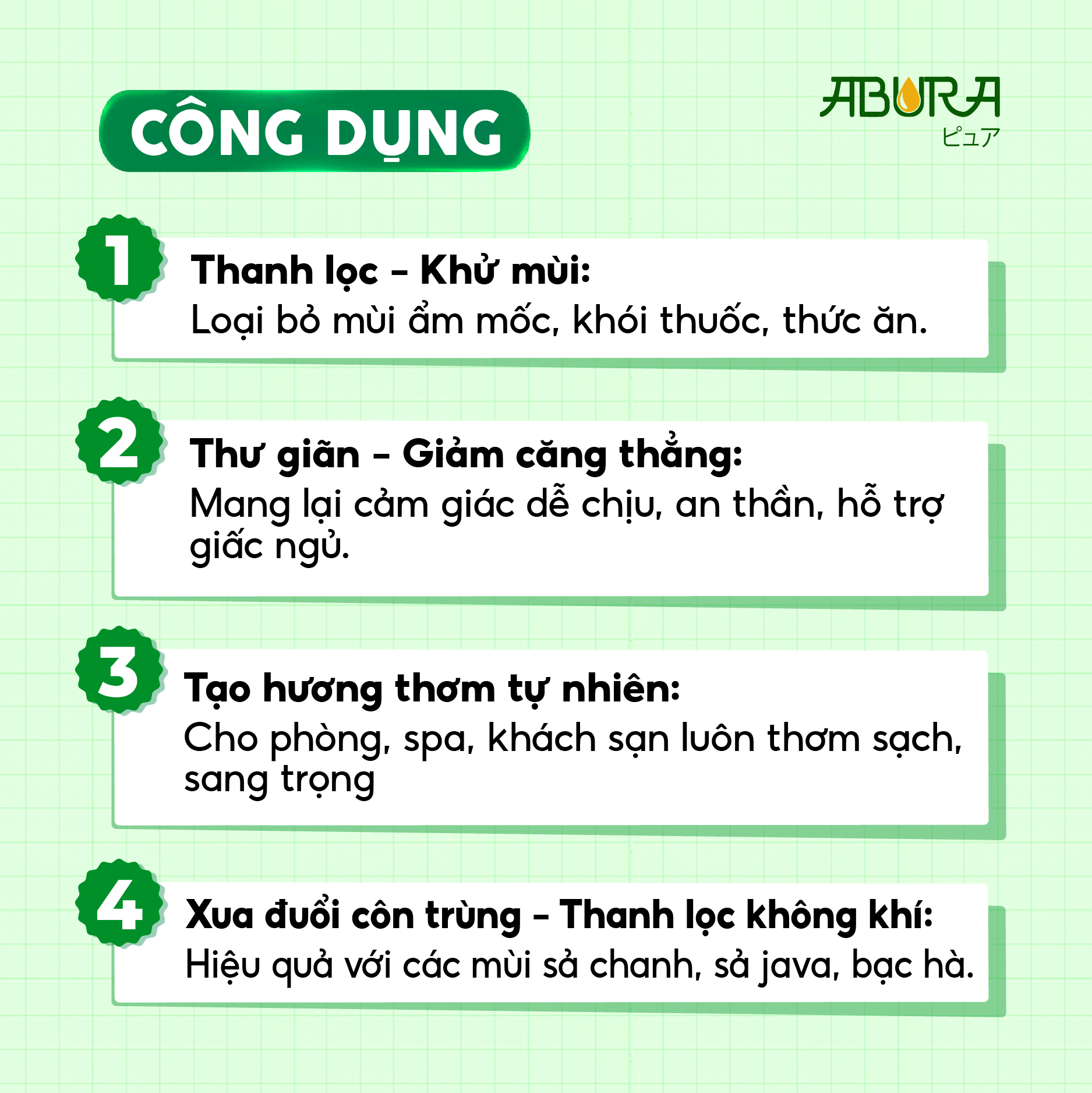 Công dụng Tinh Dầu Sả Java Công dụng Tinh Dầu Sả Java