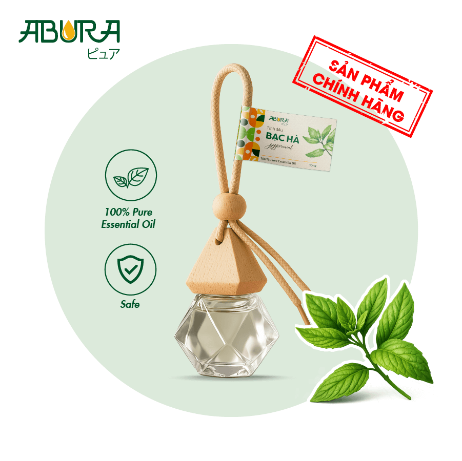 Tinh dầu treo Bạc Hà ABURA Tinh dầu treo Bạc Hà ABURA