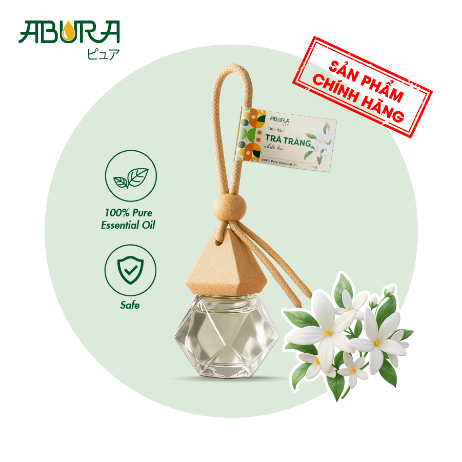 Tinh dầu treo Trà Trắng ABURA