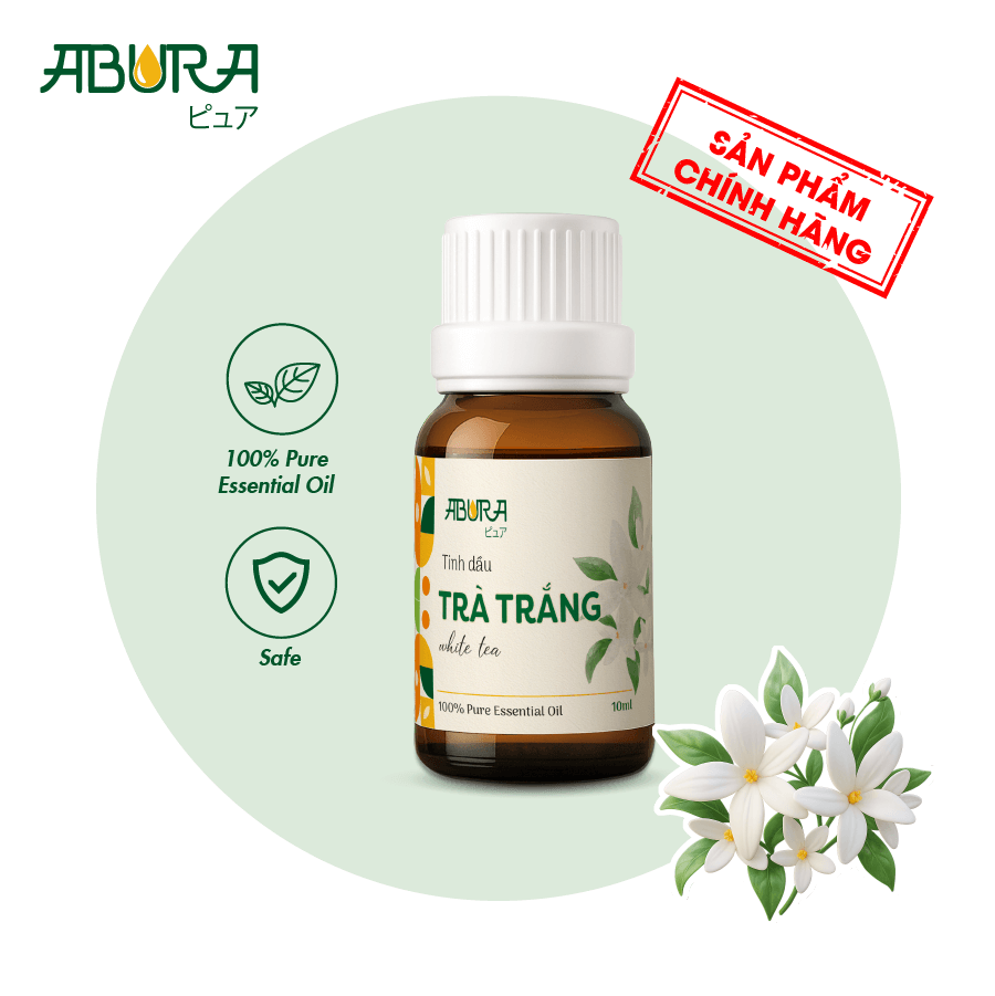 Tinh dầu Trà Trắng white tea ABURA