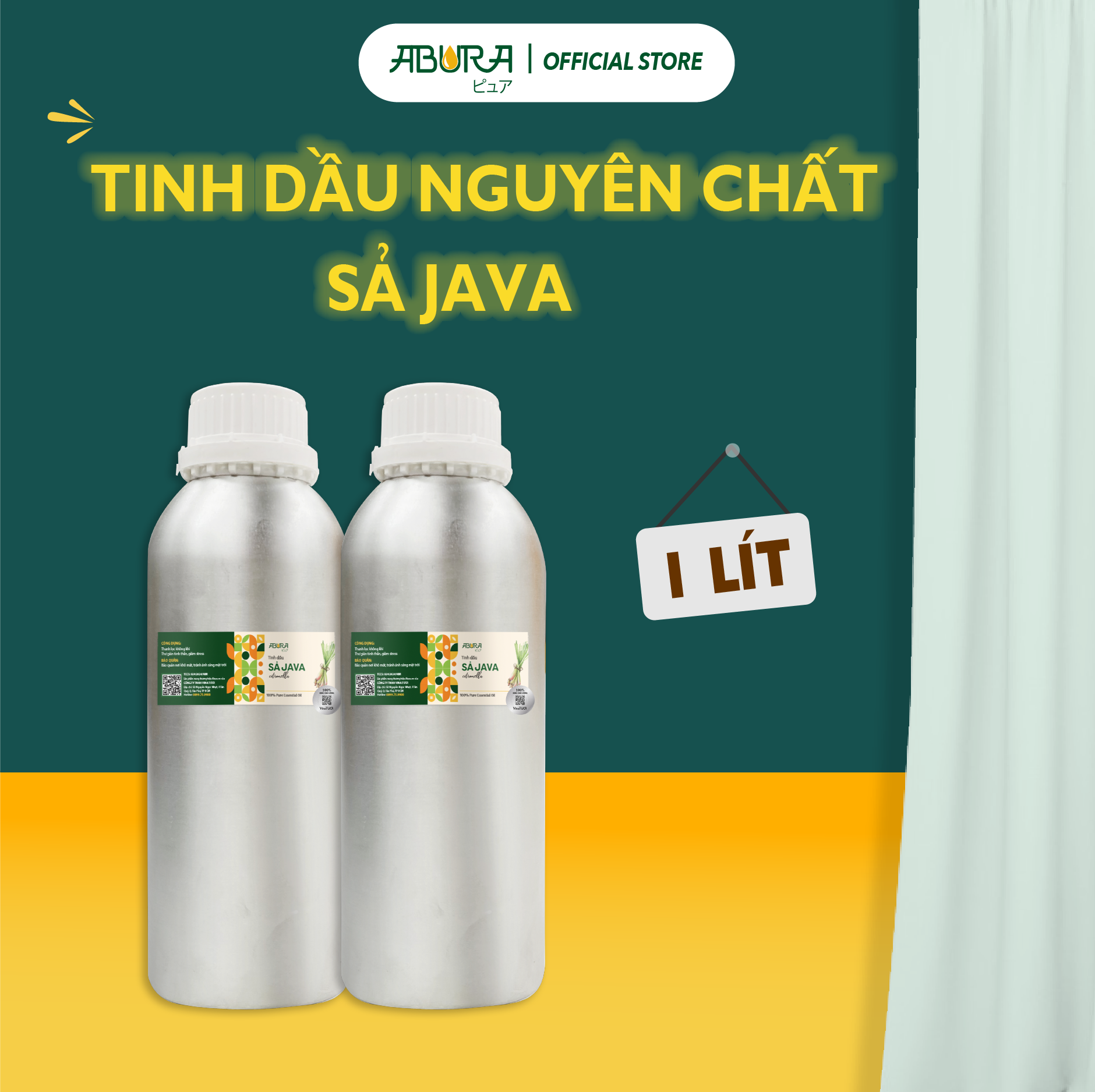 Tinh dầu sả java nguyên chất đuỗi muỗi