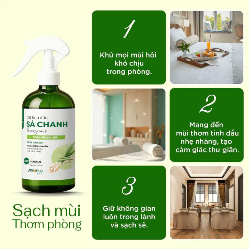 Giải pháp xử lý mùi phù hợp cho từng khu vực SPA