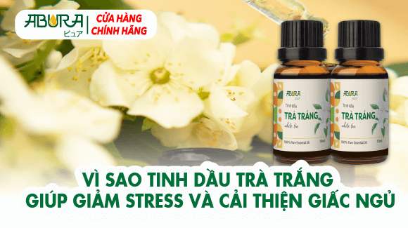Vì sao tinh dầu trà trắng giúp giảm stress và cải thiện giấc ngủ