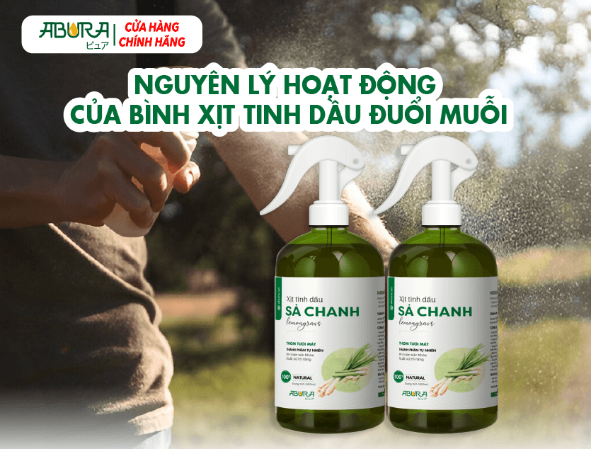 Nguyên Lý Hoạt Động Của Bình Xịt Tinh Dầu Đuổi Muỗi