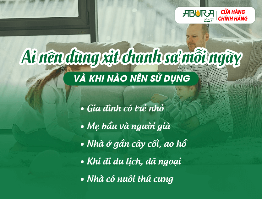 Ai nên dùng xịt chanh sả đuỗi muỗi và khi nào nên sử dụng