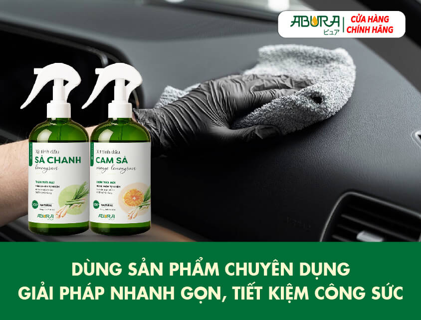 Dùng sản phẩm chuyên dụng giải pháp nhanh gọn, tiết kiệm công sức