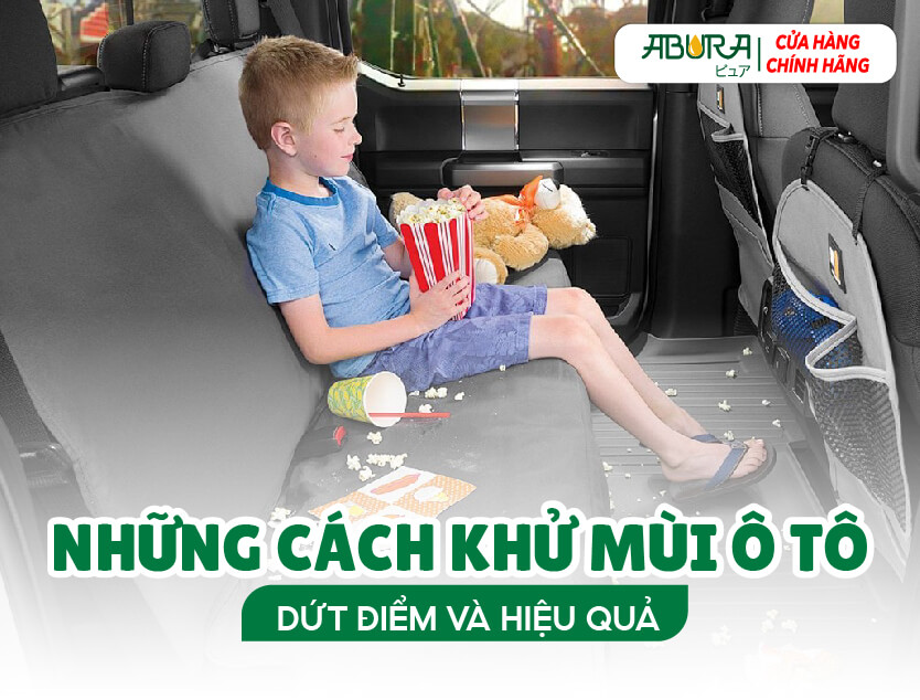 Những cách khử mùi ô tô dứt điểm đơn giản mà hiệu quả