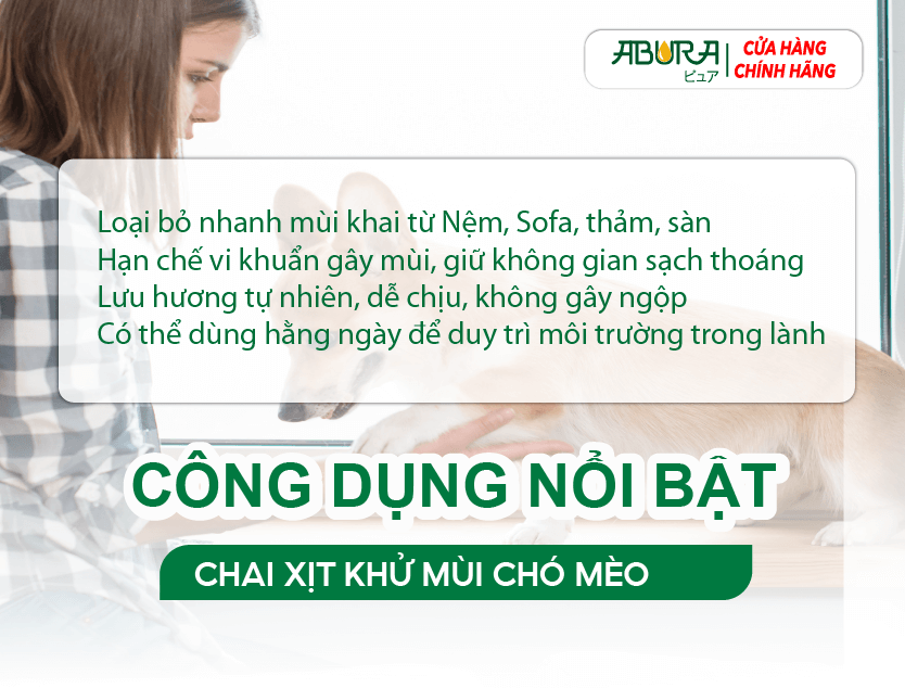 Công Dụng Nổi Bật Của Xịt Khử Mùi Nước Tiểu Mèo