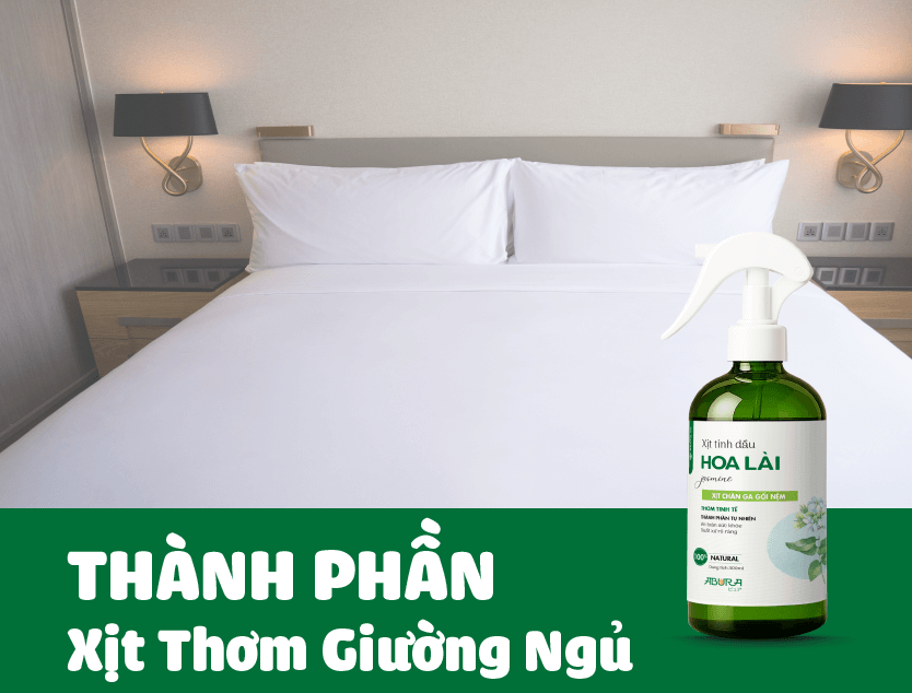 Thành phần chính của Xịt Thơm Giường Ngủ