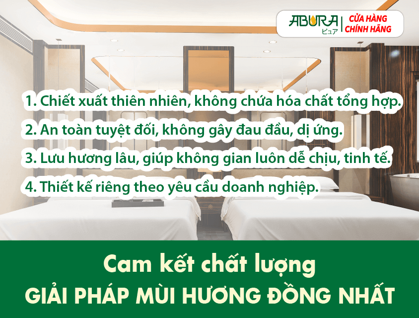 Cam kết chất lượng Giải Pháp Mùi Hương Đồng Nhất