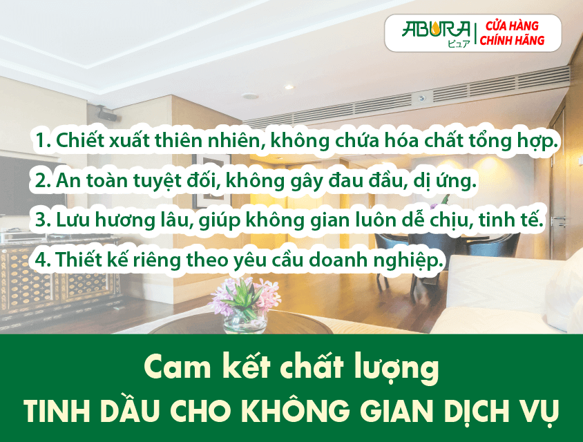 Cam kết chất lượng Xịt Thơm Phòng Thiên Nhiên