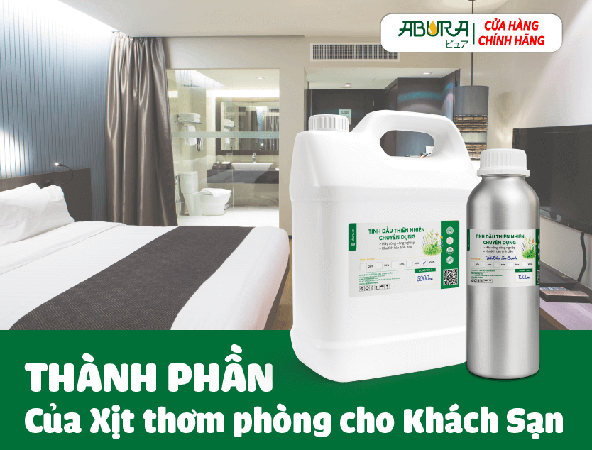 Thành Phần Của Xịt Thơm Phòng Cho Khách Sạn