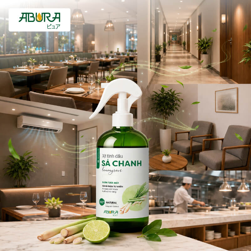  Các vị trí cần ưu tiên xử lý mùi trong nhà hàng như bàn ăn, hành lang và khu vực bếp